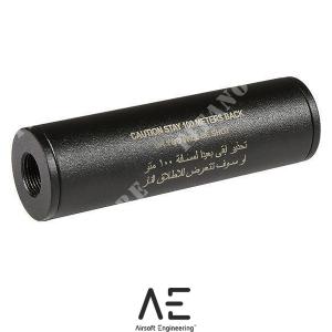 COVERT TACTICAL STANDARD SILENCER 30x100mm STAY 100 METERS BACK AIRSOFT ENGINEERING (AEN-09-019869)