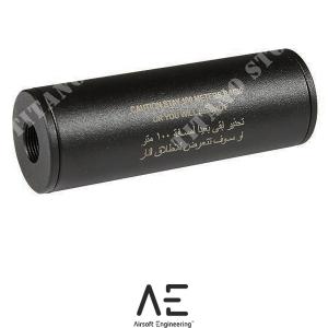 SILENZIATORE PRO 35x100mm STAY 100 METERS BACK AIRSOFT ENGINEERING (AEN-09-019865)
