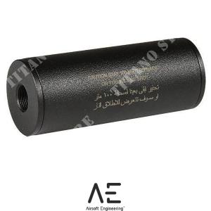 SILENZIATORE COVERT TACTICAL PRO 40x100mm STAY 100 METERS BACK AIRSOFT ENGINEERING (AEN-09-019718)