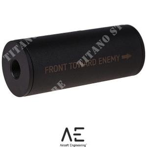 SILENZIATORE COVERT TACTICAL STANDARD FRONT TOWARD ENEMY 40x100mm AIRSOFT ENGINEERING (AEN-09-019715)