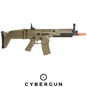 FUSIL FN SCAR-L AEG TAN FN HERSTAL 6mm ABS CYBERGUN (200962)