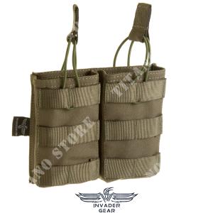 RANGER GREEN FAST DOUBLE POUCH 5.56 INVADER GEAR (INV-16609)