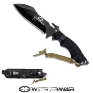 ORCA WITH ARMOR FIXED BLADE KNIFE (WA-002BK)