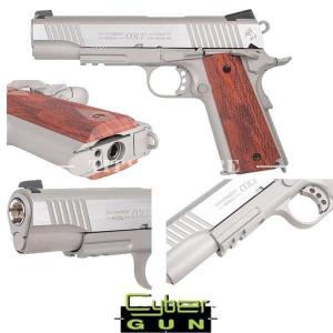 1911 COLT CO2 SILVER STAINLESS CYBERGUN (180530)