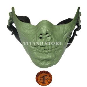 GREEN ZOMBIE MASK BR1 (BR-MK-18)