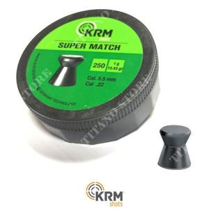 250 PIOMBINI SUPER MATCH CAL. TIRO KRM DE 5,5 MM (250-050)