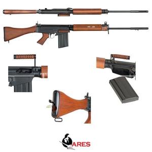 ELECTRIC RIFLE L1A1 SLR FULL METAL REAL WOOD ARES (AR-SC24)