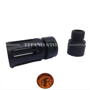 FLASH HIDER FOR M4 WITH DOUBLE THREAD BR1 (BR-FH-08)