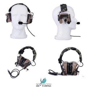 COMTAC IV TAN Z-TACTICAL HEADSET AND MICROPHONE (Z 038-DE)
