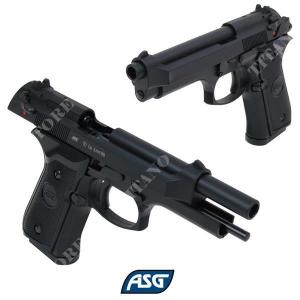 PISTOLA A GAS M9 HEAVY WEIGHT BLACK ASG (13466)