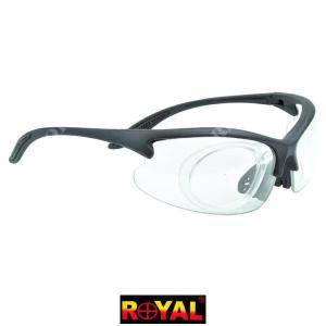 SAFETY GOGGLES BLACK ROYAL (YH903)