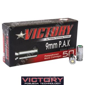CARTOUCHES VIDES 9 MM VICTORY (255-007)