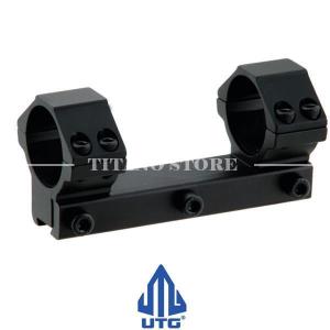 LOW ACCUSHOT DOUBLE MOUNT FOR 11mm SLIDE 1 INCH UTG RING (RGPM2PA-25M4)