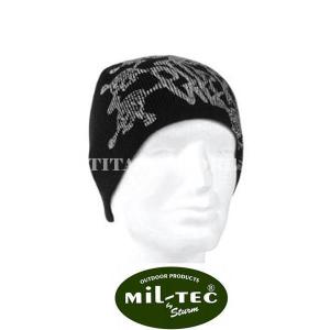 MIL-TEC BLACK WHITE CAP / HAT (12139000)
