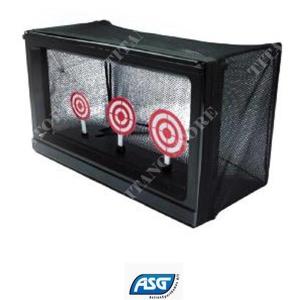 AUTOMATIC SPRING TARGET WITH NET 22X38CM ASG (17348)
