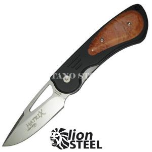 MATRIX KNIFE M / CO BRIAR AMBOINA LION STEEL (LS852RA)