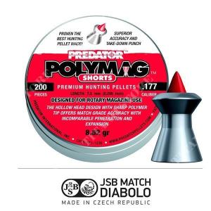 PIOMBINI CAL 4,5 POLYMAG SHORT JSB (JB-PLYMSH)