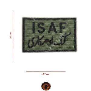 BR1 &#39;ISAF RECTANGLE OD&#39; EMBROIDERED PATCH (PRC194)