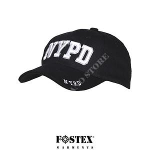 NYPD BASEBALL CAP SCHWARZ FOSTEX (215151-247-BK)
