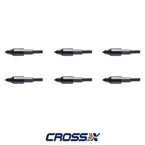 CROSS-X FIELD POINT 125 GR 6 PCS (53C808-6)
