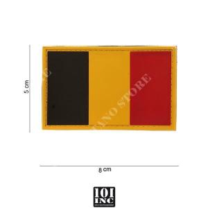 PATCH PVC FLAG BELGIUM 101 INC (444110-3513)