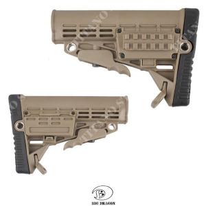 COLLAPSIBLE STOCK FOR M4 TAN BIG DRAGON (BD-0170T)
