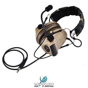 DESERT HEADSET WITH COMTAC II Z-TAC MICROPHONE (Z04102)