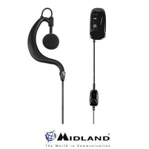 MICROF. BLETOOTH HEADSET WITH PTT FOR WA-DONGLE WA21 MIDLAND (C1201)