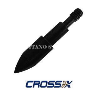 Bullet tip for carbon arrow (12 pcs) - X-CROSS (53C811)