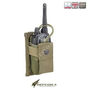 DEFCON 5 GREEN RADIO POUCH (D5-RP01 OD)