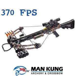 COMPOUND CROSSBOW XB52 CAMO 370 FPS MAN KUNG (MK-XB52GC)
