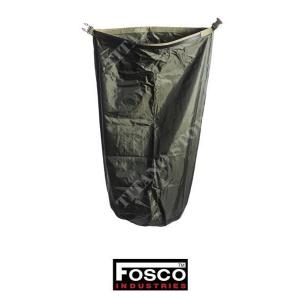 LARGE WATERPROOF BAG GREEN FOSCO (359350V)