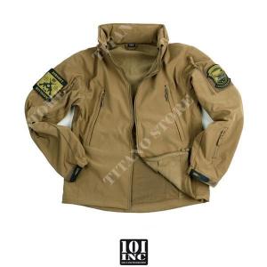 SOFT SHELL JACKET COYOTE 101 INC (129840T)