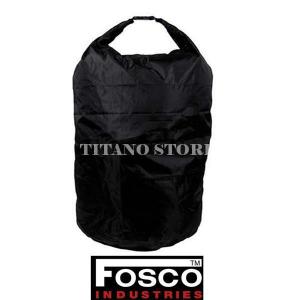 FOSCO BLACK LARGE WATERPROOF BAG (359350N)