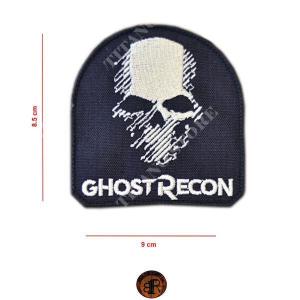 &#39;GHOST RECON&#39; EMBROIDERED SKULL PATCH BR1 (PRC524)