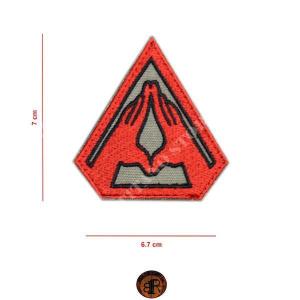 BR1 LOW VISIBILITY &#39;SUPERFIGA&#39; EMBROIDERED PATCH (PRC529)