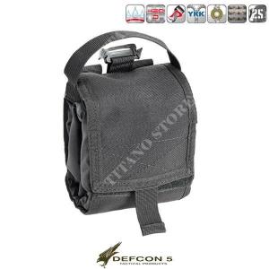 BACKPACK ROLLY POLLY BLACK DEFCON5 (D5-345 B)