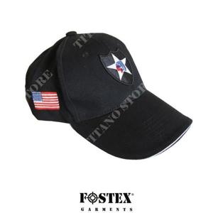 2. INFANTERIE BLACK FOSTEX BASEBALL CAP (215151-225-BK)