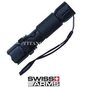 TORCIA RICARICABILE 100 LUMENS VERDE SWISS ARMS (263926)