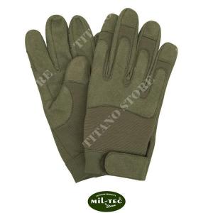 TACTICAL GLOVES ARMY GREEN SIZE XL MIL-TEC (12521001XL)