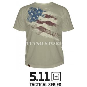 STILL THERE T-SHIRT AVEC LOGO BRUNO TAILLE: XL 5.11 (642690) (41006CG)