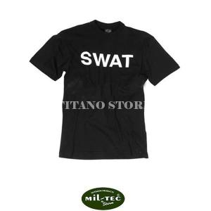 T-SHIRT SWAT NERA MIL-TEC (11062002)