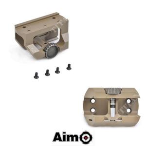 LOW DRAG MOUNT FOR RED DOT DARK EARTH AIMO (AO 1701-DE)