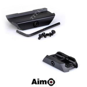 LOW MOUNT PER RED DOT BLACK AIMO (AO 1708-BK)