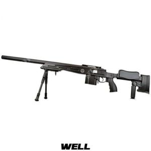 WELL SPRING RIFLE SNIPER TACTICAL TYPE 2 BLACK (MB4413B)