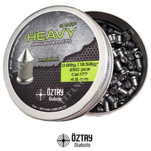 SHARP HEAVY 4,5C LEADS. TIP 0.88g 250pcs OZTAY (OZT-SH / HE)