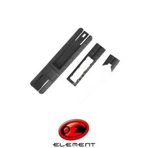 TD BATTLE GRIP RAIL COVER KIT BLACK ELEMENT (EL-OT0807B)