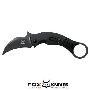 BIRD KNIFE BASTIANELLI KARAMBIT BLACK FOX (FX-591)