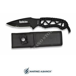 BLACK APALACHEE KNIFE FIXED BLADE MARTINEZ ALBAINOX (32253)