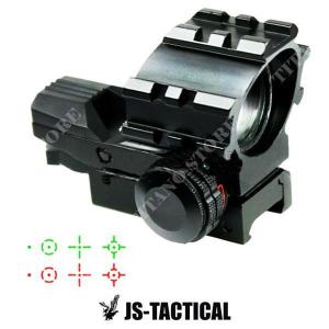 RED DOT 32MM WITH RAIL WEAVER FULL METAL JS-TACTICAL (JS-HD112)